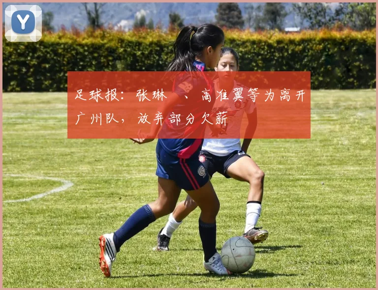 足球报：张琳芃、高准翼等为离开广州队，放弃部分欠薪